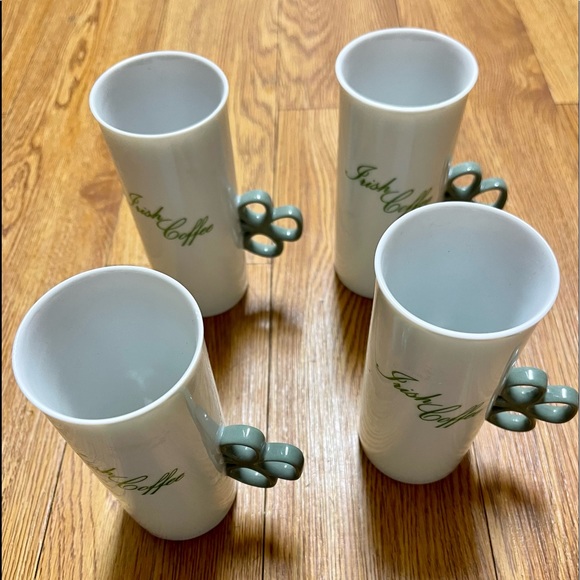 Toscany Other - The Toscany Collection Shamrock Irish Coffee Cup Set-4